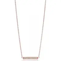 Sif Jakobs C1011-cz-rg Necklace Doré Femme