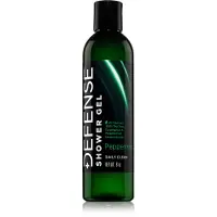 Defense Soap Gel Douche Bio à la Menthe | Gel Douche Naturel à l'Huile d'Arbre à Thé