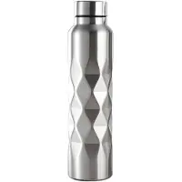 SEM Bouteille d'eau en acier inoxydable à paroi simple de 1 000 ml pour le sport