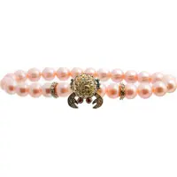 Lancaster Bracelet - - JLA-BRCRAB6PU - Plaqué or - Cristaux Swarovski - Doré rose