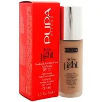 PUPA Milano Active fond de teint léger SPF 10 teinte 030 Natural Beige 30 ml
