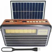 Ltc Audio Radio FM LIWA LTC RETRO avec panneau solaire