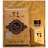 Ard Al Zaafaran 24 heures Majestic Gold Oud Eau de Parfum Spray pour unisexe 3,4 once
