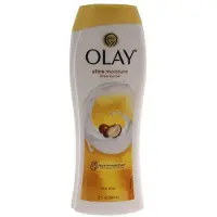 Olay Gel Douche Ultra Hydratant au Beurre de Karit?, 22 fl oz - Peau Douce et Nourrie - Couleur Jaune