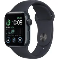 Apple Watch SE 3 GPS 40 mm Aluminium Minuit MEHC4 Bracelet Sport Minuit M/L