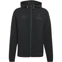 Adidas Mercedes-amg Petronas F1 Team Lights Out Vis Tech Jacket Noir M / Regular Homme