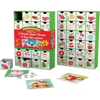 Sonstige Verlage Calendrier de l'Avent en forme de puzzle - Douceur de Noël. 1200 pièces de puzzle