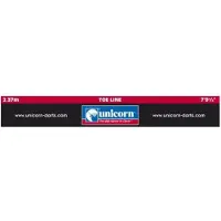 Unicorn Darts Marqueur de lancer de fléchettes auto-adhésif Oche Mat Heavy Duty - 2,37 m
