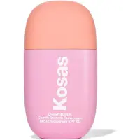 KOSAS Dreambeam Mineral Suncreen SPF 40 - Protection solaire au soleil liquide lisse pour le visage - base de maquillage l ger avec acide hyaluro