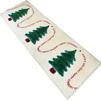 Torribaly Tapis de chambre de Noël, arbre de lit, tapis de sol en peluche, jouet pour chambre d'enfant, décoration d'intérieur B