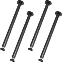 DUOKU Pieds de Bureau Réglables - - 762 mm - Acier Robuste - Charge 544 kg - Lot de 4