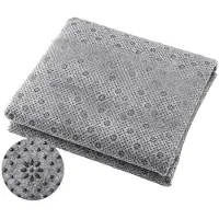Jojomino Tissu Antidérapant pour Tapis 2 X 2 M, Épaisseur 2 mm ( Résistant à L'Usure, Aux Déchirures et Durable)