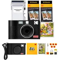 Kodak mini shot 2 ERA noir 2 1X3 4 + 60feuilles + KIT d'accessoires