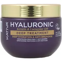 KATIVA Hyaluronic Keratin - Coenzyme Q10 Deep Treatment masque fortifiant à l'acide hyaluronique 300 ml