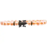 Lancaster Bracelet - - JLA-BRFROG3PE - Argent Sterling - 16MM - Orange