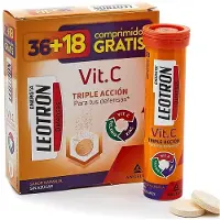 Leotron Vitamina C - 36 + 18 Comprimidos Efervescentes