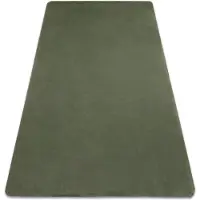 Rugsx Tapis POSH Shaggy verte très épais, en peluche, antidérapant 50x80 cm