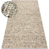 Rugsx Tapis NEPAL 2100 sand, beige - laine, double face, naturel 200x300 cm