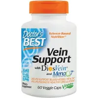 Doctors Best , Soutien Veineux avec DiosVeinÆ et MenaQ7Æ, 60 Capsules Végétariennes