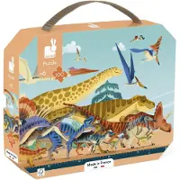 Janod Puzzle 100 pièces Panoramique Dino