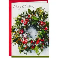 Hallmark Cartes de Nol en bote Couronne enneige (40 cartes et enveloppes)
