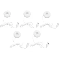 Typecat Humidificateur donut blanc 5X, mini purificateur d'air portable USB pour bureau