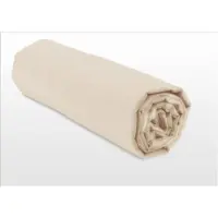 Lovely Home Drap-housse Lovely Home Beige 180 x 200 cm