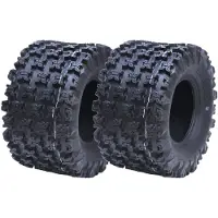 Wanda Tyre 20x11.00-9 Slasher ATV quad tyres, 20 11-9 6 ply Wanda road legal WP02, Set of 2