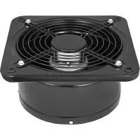 DUOKU Ventilateur d'extraction Axial - - YNF-250-2T - 10 pouces - Métal Durable - 1680 m³/h