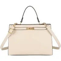 Gallantry Paris Gallantry, sac à main Camélia Damentasche avec un design structuré et une fermeture en métal, couleur beige