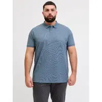 Jack & Jones Austin Plus Size Short Sleeve Polo Bleu 6XL / Regular Homme