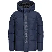 Jack & Jones Junior Veste d’hiver 'JCOSpeed' marine / bleu fumé