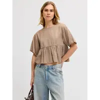 Jack & Jones Chemisier 'JXSigrid' taupe