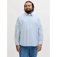 Jack & Jones Plus Chemise 'JJEBreeze' bleu pastel