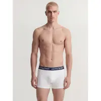 Jack & Jones Boxers 'JACBRANCO' bleu / bleu marine / bleu clair / bourgogne / blanc