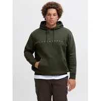 Jack & Jones Star Plus Size Hoodie Vert 5XL Homme