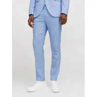 Jack & Jones Pantalon à plis 'JPRSOLARIS' bleu-gris