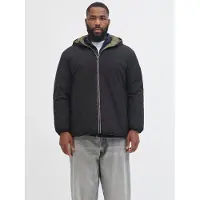 Jack & Jones Brook Reversible Plus Size Jacket Noir 5XL Homme