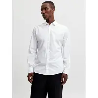 Jack & Jones Chemise business 'Joe' noir / blanc