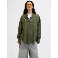 Jack & Jones Jamie Breeze Summer Jjxx Long Sleeve Shirt Vert L Femme
