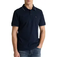 Chasin' T-Shirt 'Jay' bleu marine / blanc