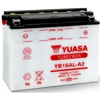 Yuasa Yb16al-a2-dc Agm Battery Clair