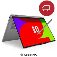 Lenovo IdeaPad 5a 2-in-1 Gen 11 15 AMD Processeur AMD Ryzen AI 5 430 2,00 GHz jusqu'à 4,50 GHz, Windows 11 Famille 64, 512 Go SSD M.2 2242 PCIe Gen4 QLC - 83UMCTO1WWFR1