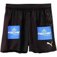 Puma Femmes, Bas de sport, Short DHB W avec sponsor (XS), Noir