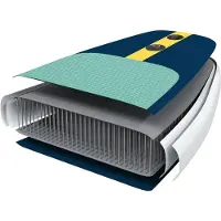 vidaXL Planche de paddle gonflable APEX, 335 x 76 x 15 cm, bleue