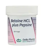 Deba Pharma Betaine Hcl + Pepsine V-Caps 60 pc(s) Capsule(S)