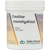 Deba Pharma Creatine Monohydrate 500 mg 100 pc(s) Capsule(S)