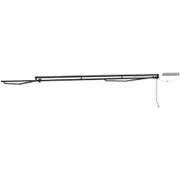 vidaXL Armature de store électrique anthracite 5 x 3 m en acier