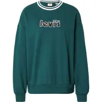 Levi's Sweat-shirt 'Graphic Prism Crew' vert / noir / blanc