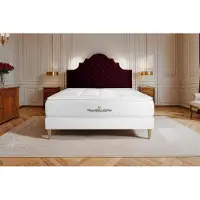 ROYAL PALACE Matelas 120x190 cm à ressorts ensachés et à mémoire de forme - George V
